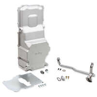 Holley Oil Pan Engine Swap Aluminium Natural 4.000 in. Stroke 5.9 Quarts Chevy 4.8 5.3 6.0 6.2L HL302-3