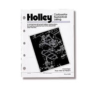 Holley Book in. Carburetor Numerical Listingin. 87 Pages Paperback HL36-168