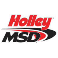 Holley Decal Vinyl Adhesive Back Red Black /MSD Logo HL36-417