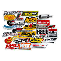 Holley in.Go Fast in. 24 Vinyl Decal Pack HL36-462