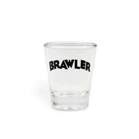 Holley Shot Glass 2 oz Brawler Logo HL36-483