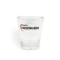 Holley Shot Glass 2 oz Hooker Logo HL36-484