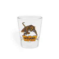 Holley Shot Glass 2 oz Weiand Tiger Logo HL36-490