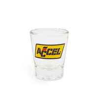 Holley Shot Glass 2 oz Accel Logo HL36-491