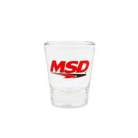 Holley Shot Glass 2 oz Modern Msd Logo HL36-492