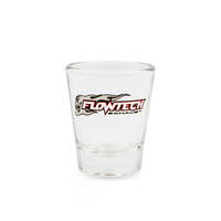 Holley Shot Glass 2 oz Flowtech Logo HL36-495