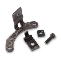 Holley Choke Cable Bracket Steel Black Kit HL45-456BK