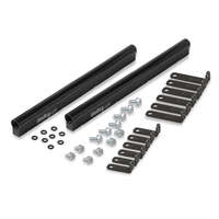 Holley Fuel Rails EFI Aluminium Black Anodised Chevy Kit HL534-218