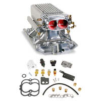 Holley Multi-Point Fuel Injection Stealth Ram Power Pack Polished Chevy Small Block Vortec Heads. ECU Not Included Kit HL550-710