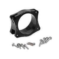 Holley Throttle Body Adapter Angled 95mm Bore Aluminium Black Chevrolet LS Gen V LT1 HL717-15