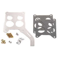 Holley Throttle Cable Bracket Steel Natural Squarebore Flange HL717-6