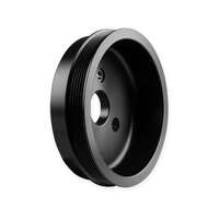 Holley Crankshaft Pulley Replacement Serpentine 6-groove Steel Black Chevy HL97-159