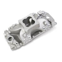 Holley EFI Intake Manifold EFI Aluminium Natural Multi-Port Chevy Big Block Oval Port Standard Deck Each