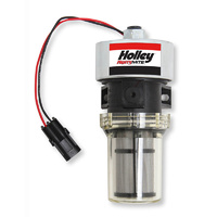 Holley Mighty Mite Electric Fuel Pump With Filter 33 GPH 9-11 PSI 12-430