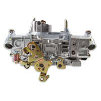 Holley Carburettor Gasoline Model 4150 Aluminun 650 cfm 4-Barrel Manual Choke Dual Inlet Tumble Polished HY04777SA