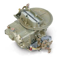 Holley Carburettor Street 350 CFM 2300 Model 2 Barrel Manual Gasoline Gold Dichromate Aluminum HY07448