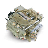 Holley Carburettor Street 600 CFM 4160 Model 4 Barrel Electric Gasoline Gold Dichromate Zinc HY080452