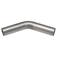 Raceworks Aluminium Tube 2'' 45 Degree 400mm Long ITE-045-200