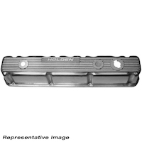 KC Aluminium Valve Cover 6cyl For Holden 1965-85 Black