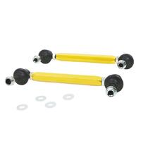 Whiteline Sway Bar Link Assembly Heavy Duty Adj Steel Ball for 10mm ball stud 195-220mm KLC140-195