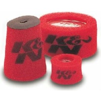 K&N Red Foam Round Tapered Precharger Filter Wrap 6" ID Base 5" ID Top x 14" H