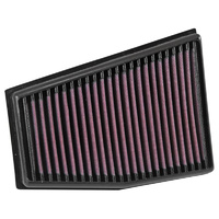 K&N Replacement Air Filter Audi RS5 & RS4 4.2L V8, R/H Side 2010-2015 KN33-3032