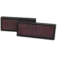 K&N Replacement Air Filter Fits Mercedes Benz SL63 CLS550 2011-2016 33-2474