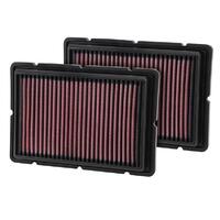 K&N Replacement Air Filter Fits Ferrari 360 430 F430 1999-2010 33-2494