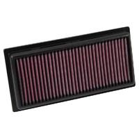 K&N Replacement Air Filter Fits Mitsubishi Mirage 1.0L 1.2L 2012-2015 33-3016