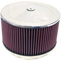 K&N S/S Custom Air Cleaner Filter 9 x 5" Neck Size 7-5/16" 186mm Dominator