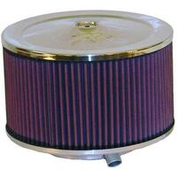 K&N S/S Custom Air Cleaner Filter 9 x 5" Neck Size 5-1/8" 130mm 60-1365