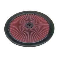 K&N X-Stream Top Plate Filter 14" OD, Black 66-1401