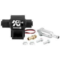 K&N Universal Inline Electric Fuel Pump 25 Gallons per Hour between 1.5 & 4psi