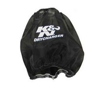 K&N Universal Clamp On Filter Wrap Black KNRF-1036DK