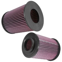 K&N Universal Clamp On Reverse Tapered Filter 70 mm 195 mm H x 151 mm Top