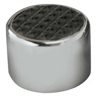 Lokar Round Steel Dimmer Switch Cover with Rubber Chromed LK-SPO-6072