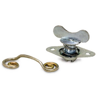 Moroso Dzus Fasteners Steel Butterfly Self-Ejecting Fastener, 5/16" x .450", Medium Body, Grip Range .148" To .183"