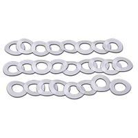 Moroso Dzus Fastener Washers Fits All Fasteners, 25 Per Pack