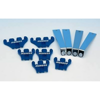 Moroso Universal Spark Plug Lead Separators, 7-9mm, Blue