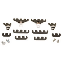 Moroso Under Header Spark Plug Lead Separators, 7-9mm, Black Suit SB Chev