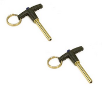 Moroso Quick Release Pins 1/4" Dia. x 2" Long (2 Pack)