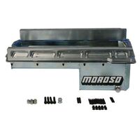 Moroso Oil Pan Steel Wet Sump 7 Qt. LS Next Swap Includes Aluminium Spacers Each