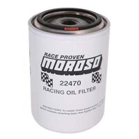 Moroso Oil Filter For Ford Mopar And Import 3/4in. Thread 5 1/4in. Tall Racing Each