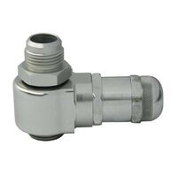 Moroso Vacuum Relief Valve Billet Aluminium Clear Zinc -12 AN Gland Seal Each