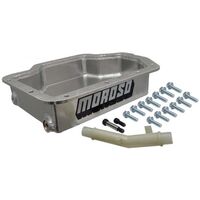 Moroso Transmission Pan Deep Aluminium Natural Includes Filter Spacer For GM TH400 Each