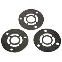 Moroso Shims Crankshaft Pulley Aluminium 1/16in. 1/8in. 3/16in. For Chevrolet V8 Set of 3