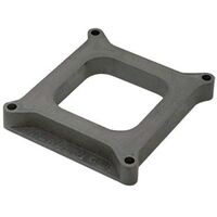 Moroso Carburetor Spacer Plastic 1in. Thick Open Square Bore Each