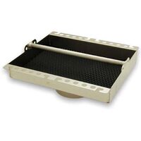 Moroso Tool Tray Carb Top Aluminium Handle Rubber Mat Fits 5 1/8in. Dia. 10in. x 13in. Each