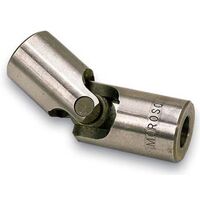 Moroso Steering Universal Joint Standard Steel Natural 3/4in. Smooth Bore 3/4in. Smooth Bore Each