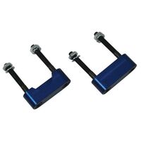 Moroso U-Joint Girdles Aluminium Dark Blue Anodized Dana 60/Chrysler 8.75in. Set